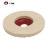 Buy cheap OEM Welcome Wool Felt Wheel Felt Polishing Flap Disc 4 Inch For Mirror Polishing from wholesalers