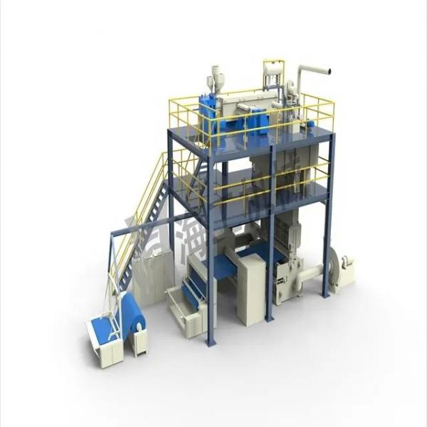 Fast Speed Electric Cotton Fabric Machine With Automatic PLC Control And 220V