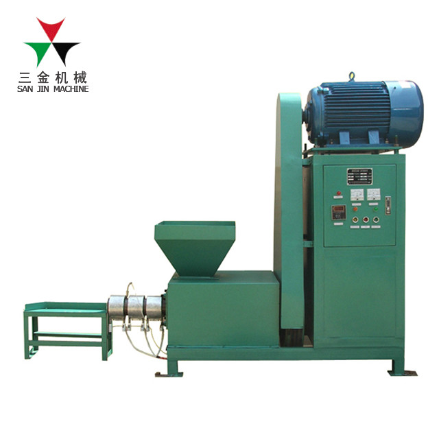 Square 550kg/H Wood Waste Rice Husk Charcoal Machine