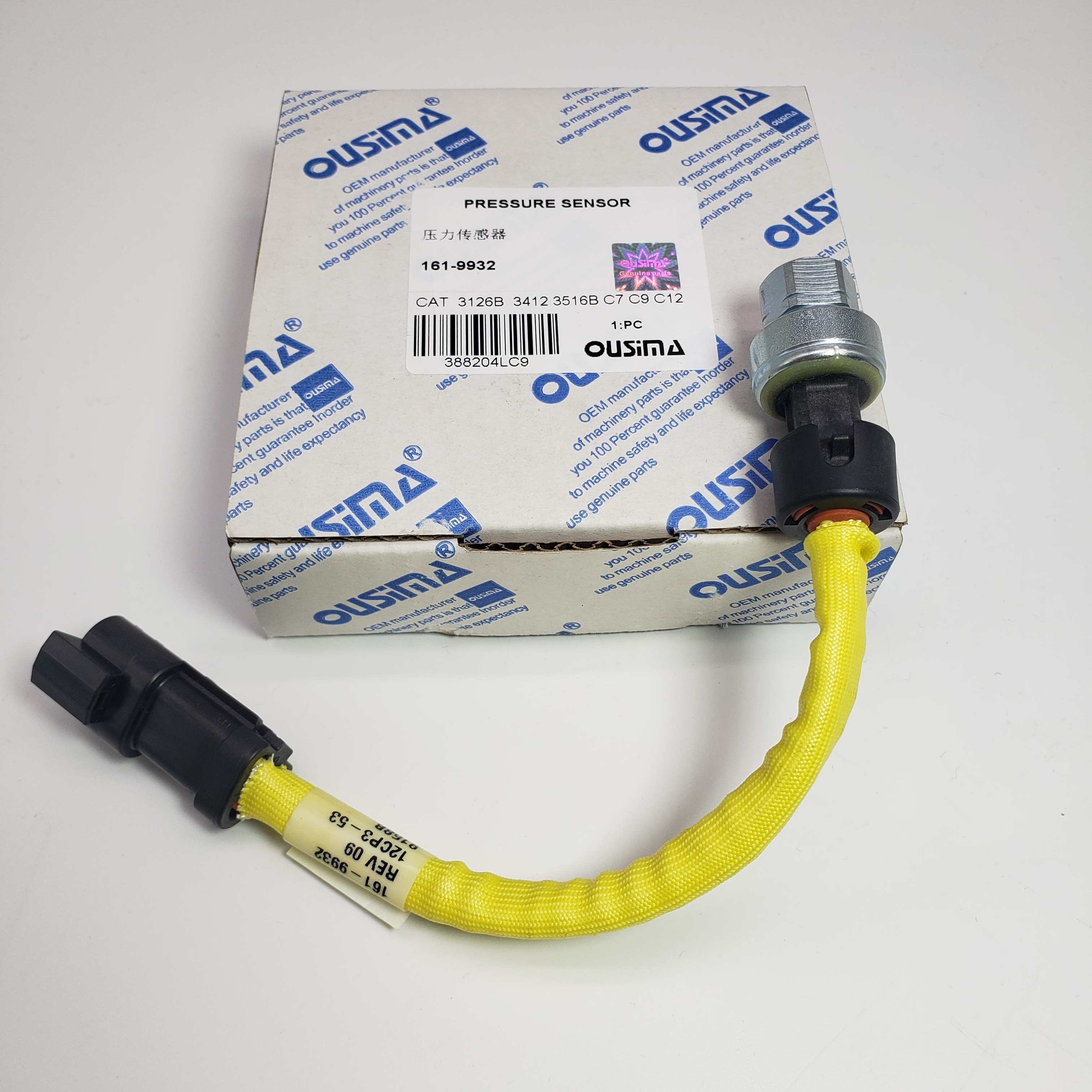 161-9932 1619932 Pressure Sensor For CAT 3126B 3406E 3516B C9 C11