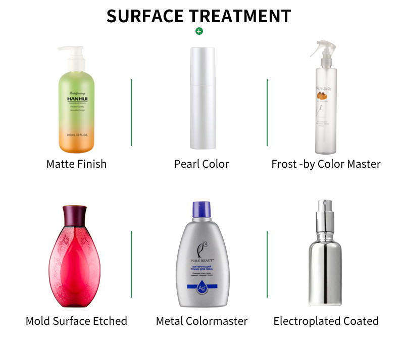4 OZ RPET PET Cosmetic Plastic Bottles With PP Screw Cap Custom Silver Color