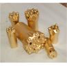 Buy cheap Button bits T38-76 golden color drilling for marble and granite stone from wholesalers