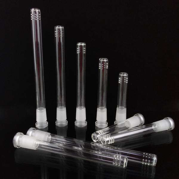 Buy cheap 2.5" To 6.5" 14mm To 18mm Glass Bongs Accessories Male Female Joint Down Stem from wholesalers