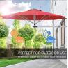 Buy cheap 8FT / 10FT Wall Mounted Cantilever Sun Umbrella With Adjustable Pole from wholesalers