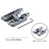 Buy cheap Light Duty 3D Soft Close Concealed Hinges Soss Hidden Hinges Water Resistance from wholesalers