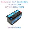 Buy cheap Winter choice H8 12V 60Ah Sodium Ion Grade A Battery Pack CCA 900A Car Stop Start Battery from wholesalers