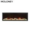 Buy cheap 30inch LED Built-in Electric Fireplace Single Viewing Side Black Frame Colorful Flame from wholesalers