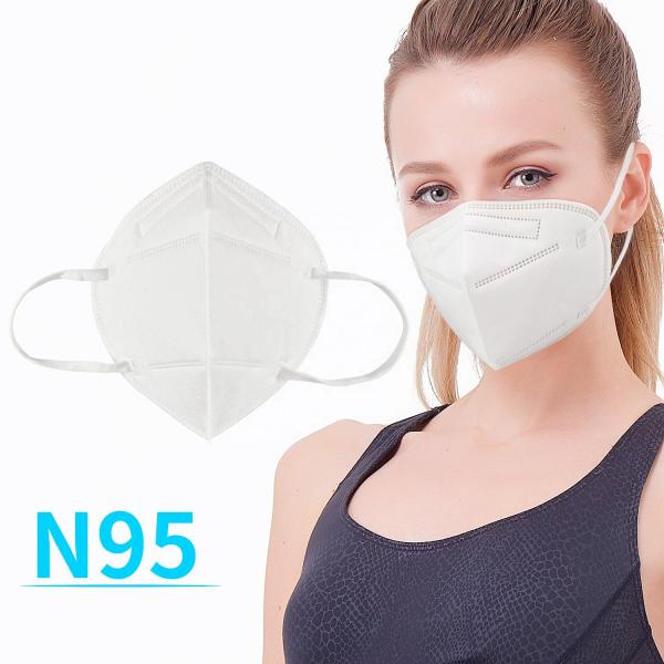 Buy cheap Foldable N95 Dust Mask , Disposable N95 Mask For Textile Industry from wholesalers