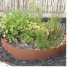 Buy cheap 1.6mm Core Edge Flexible Steel Lawn Edging Corten SGS Garden Metal Ornaments from wholesalers