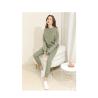 Buy cheap Long Sleeve Casual Jogging Suits Autumn Spring Solid Color Round Neck from wholesalers
