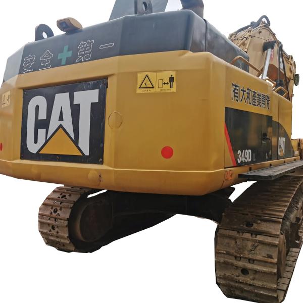 Buy cheap Used Second Hand CAT349D Excavator Strong Power and Soft Steel Design Original Paint from wholesalers