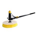 Single Head Solar Panel Brush Photovoltaic Effort Free Cleaning Dust Industrial