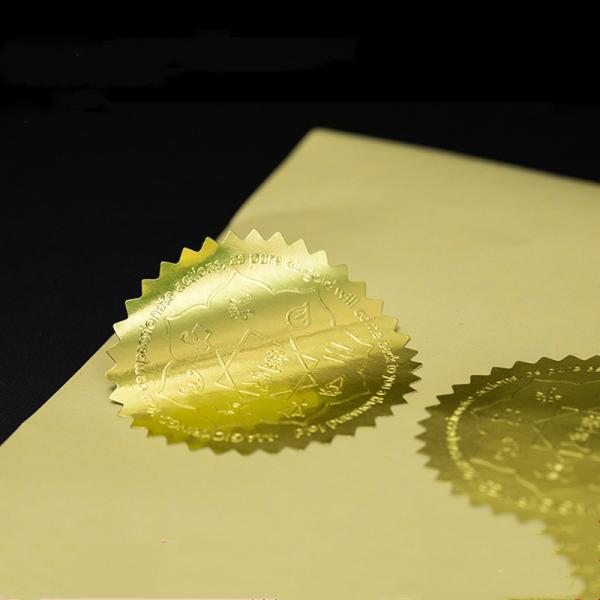 Buy cheap Waterproof Embossing CMYK 3D Logo Label Stickers For Cosmetics from wholesalers