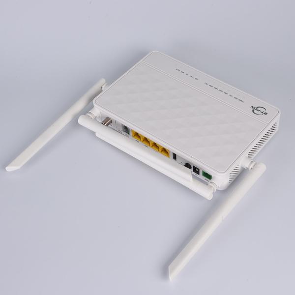 Buy cheap Dual Pon Port GEPON GPON XPON ONU Fiber Optic Network Router from wholesalers