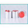 Buy cheap 24mm Aluminum Disc Top Cap Glossy Silver For Body Wash Gel / Hand Washing Soap from wholesalers