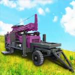 Trailer Mounted Water Well Drill Machine Rotary Bore Hole Hydraulic Water Well