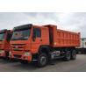 Buy cheap HOWO 6X4 Tipper Truck Heavy Duty with 30t-50t Load Capacity and Tubeless Tire Design from wholesalers