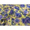 Buy cheap Spandex Elastane Sport Bra Fabric Paisley Printed Super Smoothly Hand Feel Warp Knit Colors from wholesalers