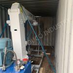 Small Size Swl 1.5t 4m Marine Cranes Telescopic Boom