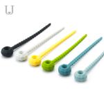 115mm ElasticReusable Silicone Food Ties 27g Environmental Friendly