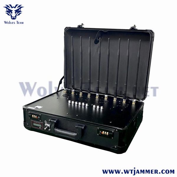 Buy cheap 8 Band Portable Handbag WIFI2.4G WIFI5.8G 2G 3G 4G Cell Pone Jammer from wholesalers