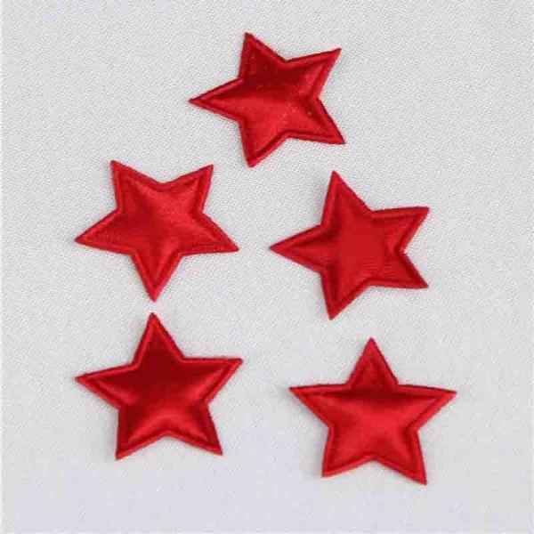 Buy cheap Red Satin Padded Applique Crafts DIY Decoration Eco - Friendly Holiday Appliques from wholesalers