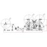 Buy cheap 1200mm NCR Paper Roll Slitter Rewinder Carbonless Paper Slitting Rewinding Machine from wholesalers