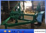 Buy cheap 10Ton Underground Cable Installation Tools Hydraulic Ccable Drum Trailer / Reel Carrier from wholesalers
