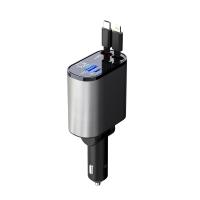 Buy cheap Compact 139*65*34.5mm Car Charger with 2 USB Part Output 5V/2.4A product