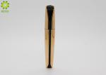 Luxury Golden Plastic Empty Cosmetic Containers For Eyelash Serum / Mascara