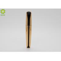 Buy cheap Luxury Golden Plastic Empty Cosmetic Containers For Eyelash Serum / Mascara product