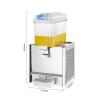 Buy cheap 12l Orange Juice Dispenser Machine Single Tank Cold Beverage Electric Mini Juice Mixed Drink Machines from wholesalers