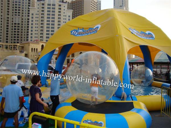 Buy cheap Inflatable pool with roof , inflatable pool cover , water ball pool from wholesalers