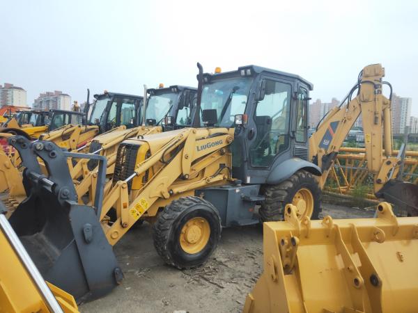 Used Liugong Backhoe Loader Clg766 Low Price Wonderful Working Condition,