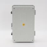 275x175x110mm / 10.82"x6.89"x4.33" Hinged Lid Junction Box Solid Gray Lid ABS