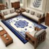 Buy cheap Classic Ancient Style Floor Mat Carpet Polyester Fiber Washable Floor Rugs from wholesalers