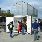 Mqo 1 Set Green House Fish Vertical Shipping Farming Container Hydroponics