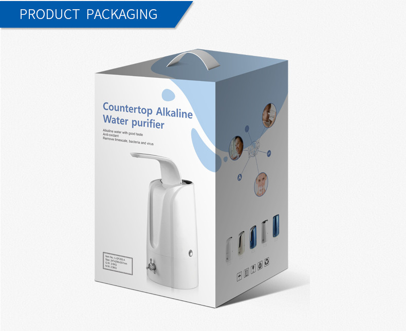 Wellblue Energy Drink Countertop Direct Drinking Alkaline Water Filter Purifier