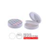 Buy cheap Two Layers Pressed Powder Compact Case Loose Powder Sifter Magnetic Cosmetic from wholesalers