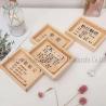 Buy cheap Small Wooden Box Perfume Sample Display Wooden Sign Perfume Box Display Stand from wholesalers