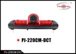 Black Brake Light Camera IP68 Waterproof For Caravan Backup / Rear View
