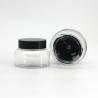 Buy cheap PET 110ml 3.71oz Bath Salt Plastic Jar Black Screw Cap from wholesalers