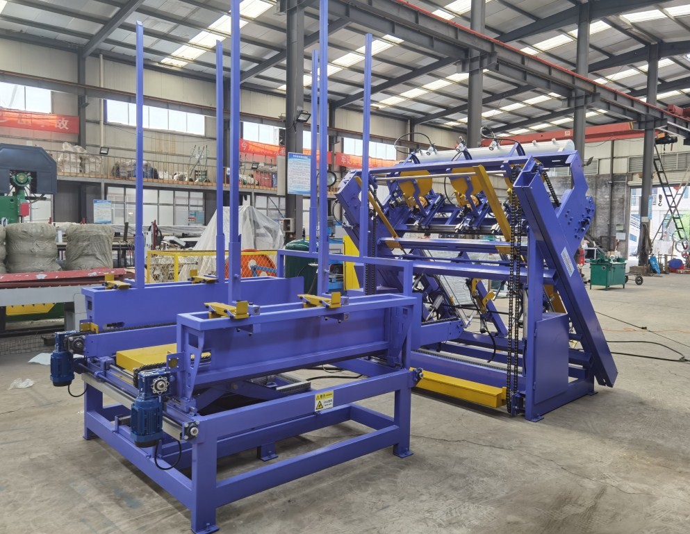 Double Head Notcher Wood Pallet Machine, pallet notching machine 1800pcs/H Capacity