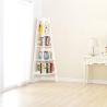 Buy cheap Space Saving 15kg Trapezoidal Wooden Corner Bookshelf from wholesalers