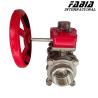 Buy cheap DN65 Manual Turbine Ball Valve For Superior Performance And Durability from wholesalers