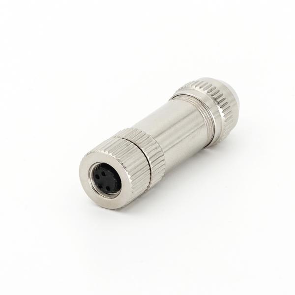 Buy cheap Field Wireable M8 Female Connector 4 Pin Straight from wholesalers