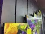 Indoor Lifting Advertising LCD Display Screens Advertising Digital Signage Thin