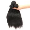 Buy cheap Kinky Straight Natural Color 100 Indian Remy Human Hair Weave For Lady from wholesalers