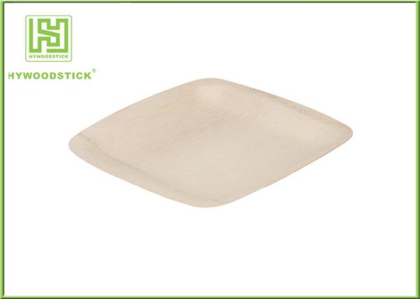 Buy cheap Nice Disposable wooden Plates Bulk For Wedding Dinner Wear - Resistant from wholesalers