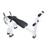 Buy cheap Custom Commercial Grade Gym Equipment White Tube Ab Crunch Bench Press from wholesalers